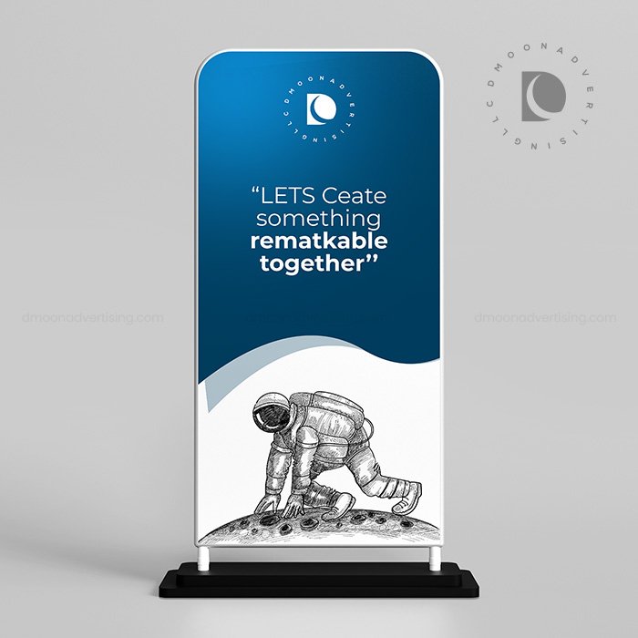 Curved Display Standee